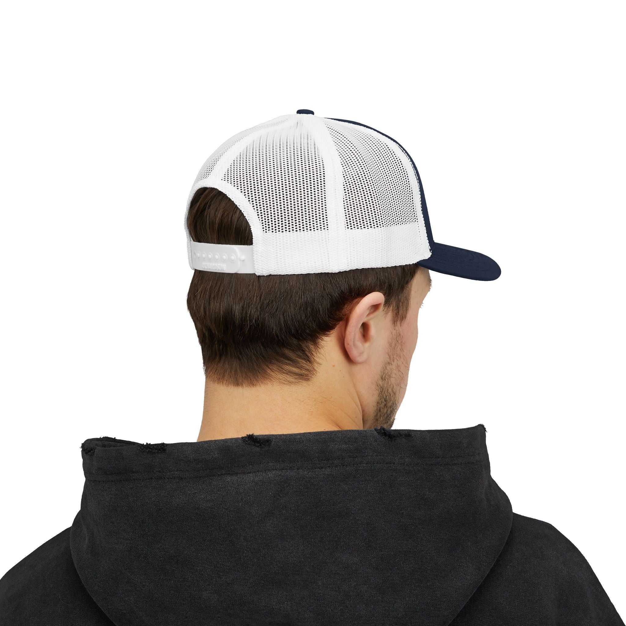 Live Laugh Ginger Shaft Snapback Trucker Cap