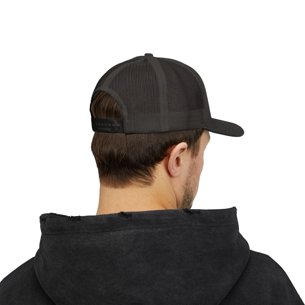 Live Laugh Ginger Shaft Snapback Trucker Cap