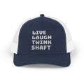 Live Laugh Twink Shaft Snapback Trucker Cap