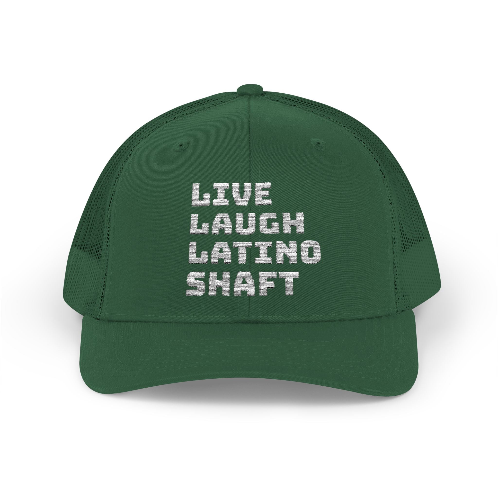 Live Laugh Latino Shaft Snapback Trucker Cap