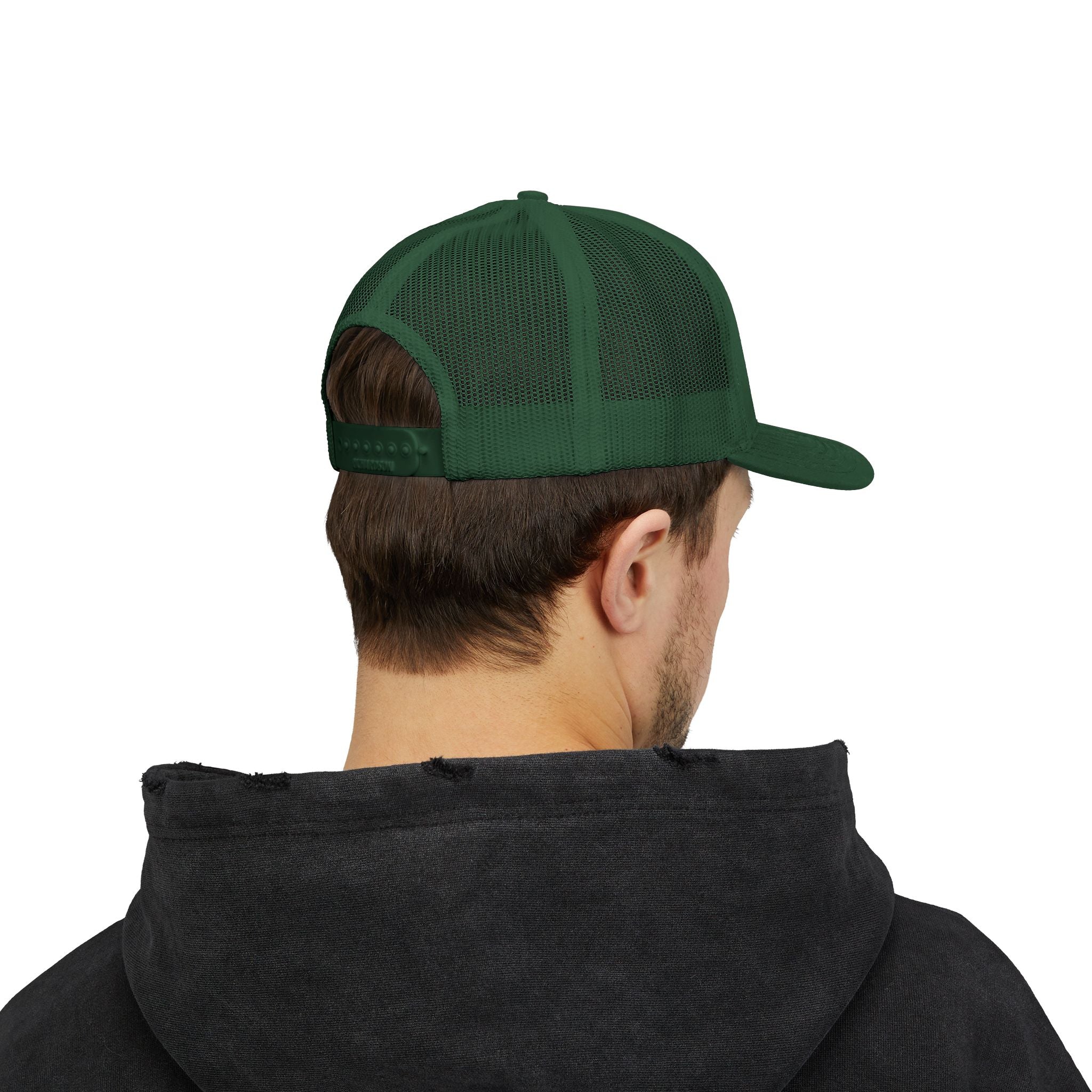 Live Laugh Ginger Shaft Snapback Trucker Cap